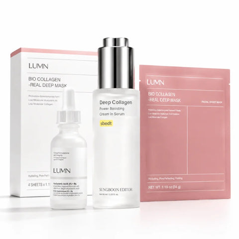 Activating Serum, Collagen Masks + Glass Skin Collagen Serum